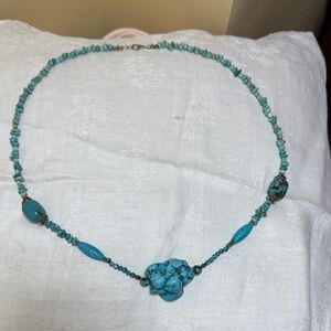 Turquoise Beaded Necklace